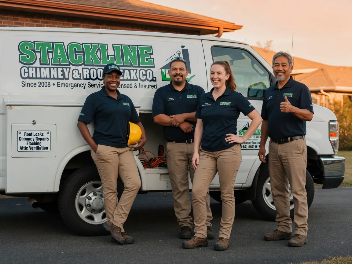 Chimney flashing repair company in Poca, WV
